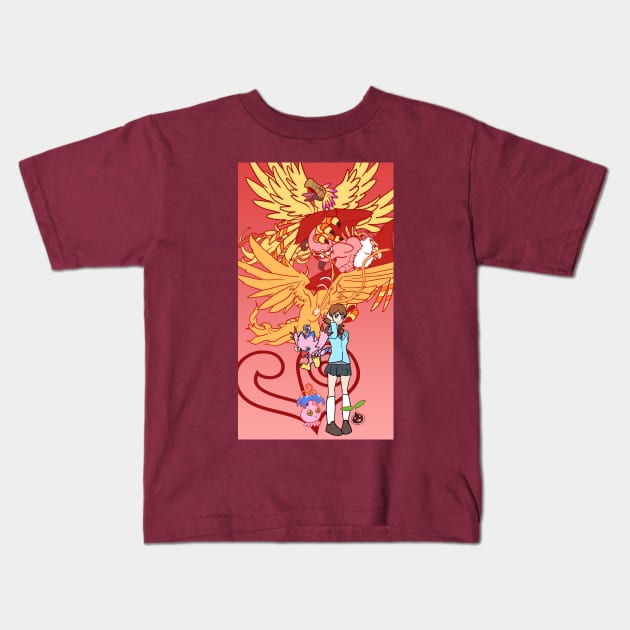 Crest of Love Kids T-Shirt by Cardcaptorkatara